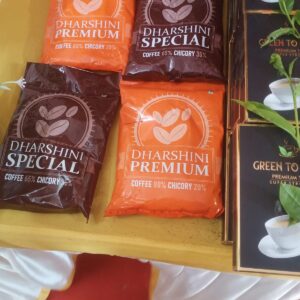 Dharshini Premium Coffee | Finest Coffee Blend with Carefully Selected Beans | Rich Aroma & Strong Flavor | Perfect Filter Coffee | 250 Grams